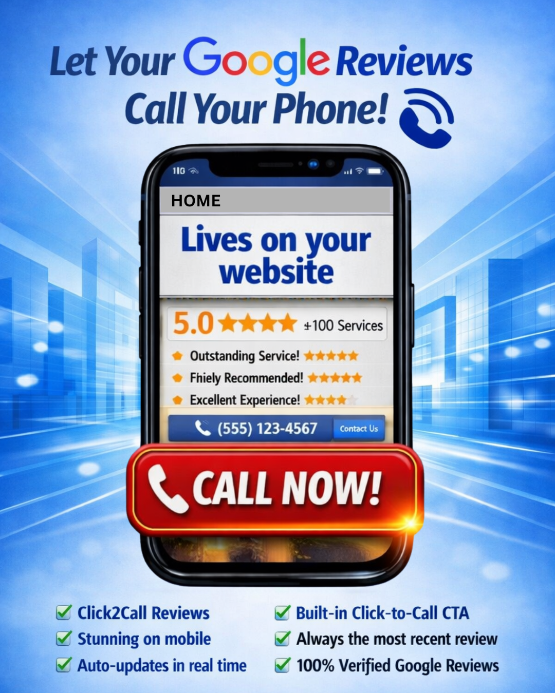 no logo GOOGLE REIVEWS - CALL YOUR PHONE
